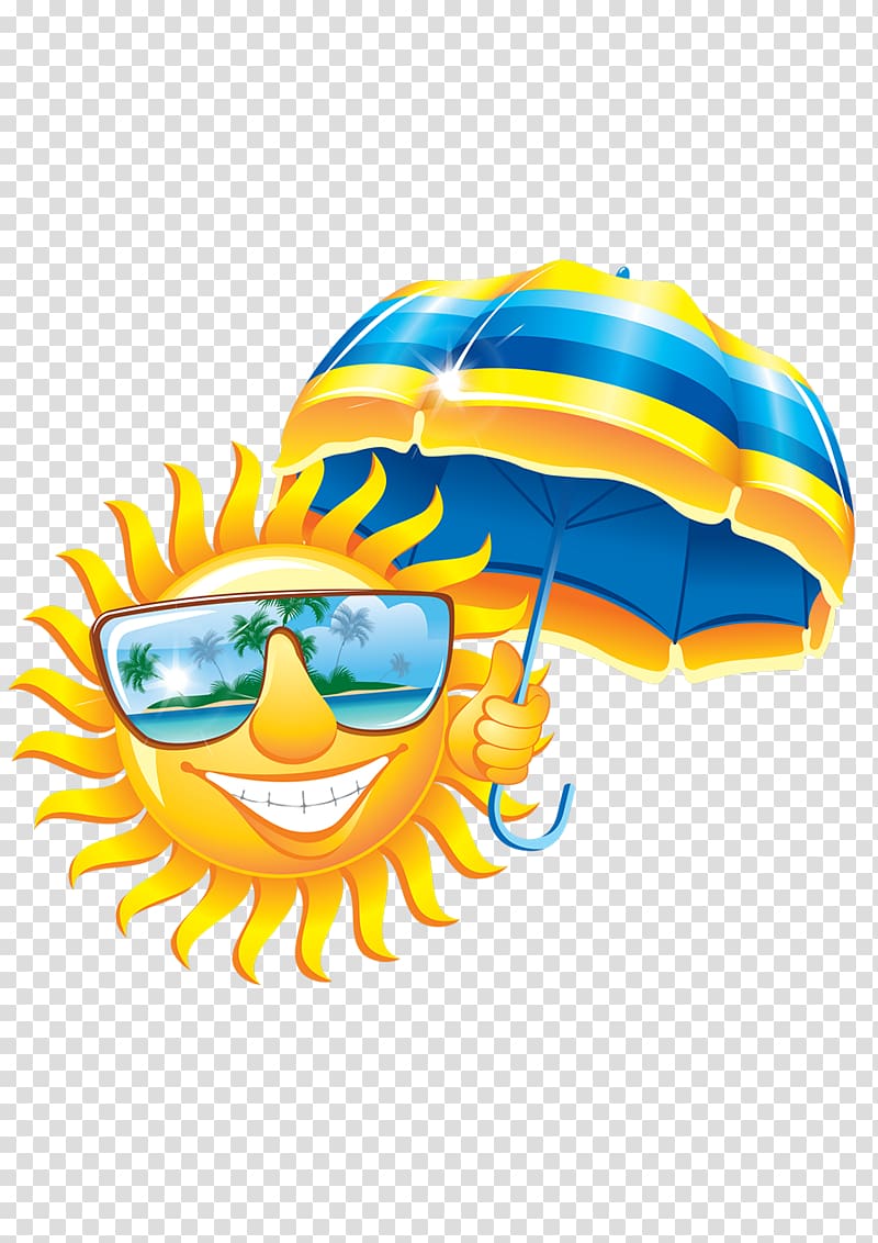 , summer holiday transparent background PNG clipart