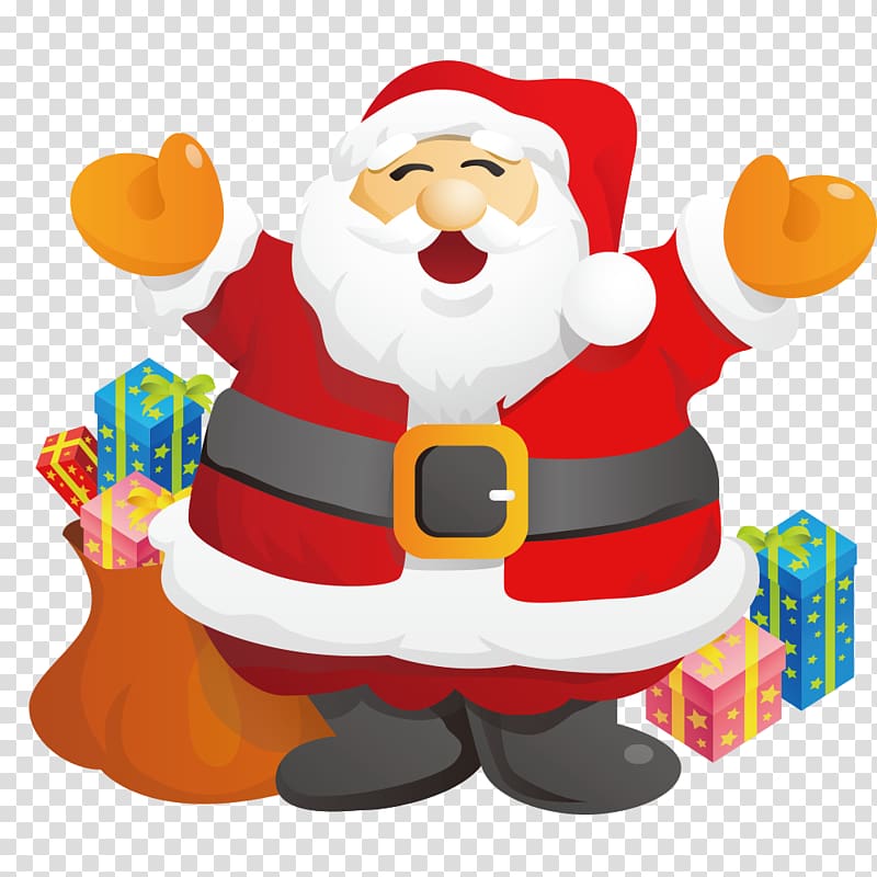 Santa Claus Free content Christmas , Happy Santa Claus transparent background PNG clipart