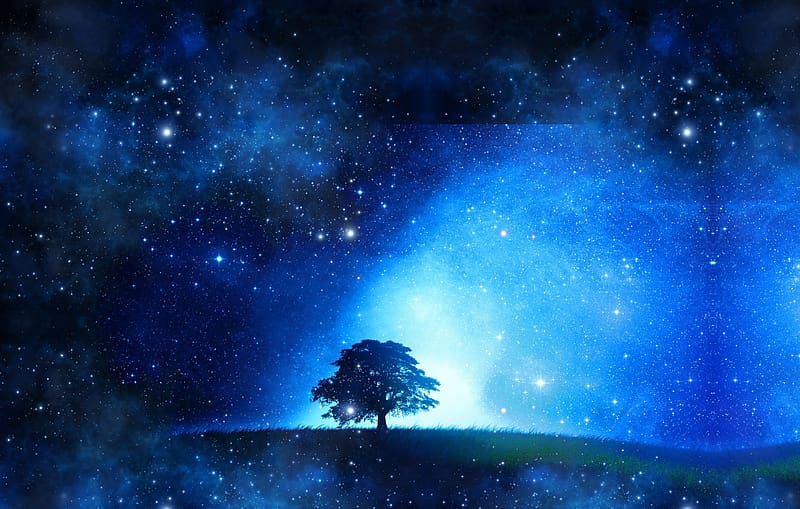 Blue star background transparent background PNG clipart | HiClipart