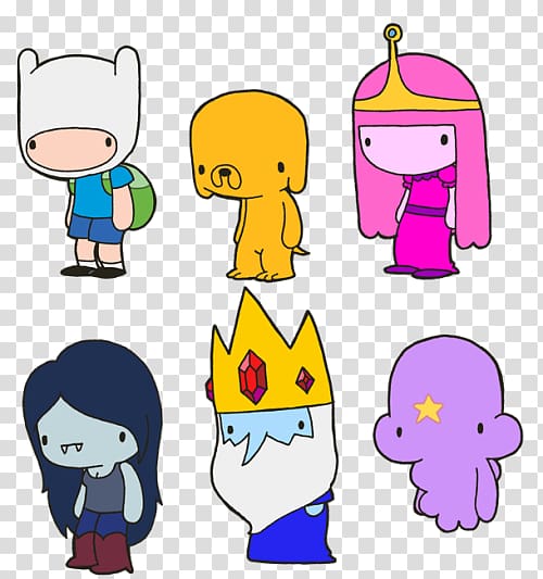 Marceline the Vampire Queen Jake the Dog Finn the Human Ice King Lumpy Space Princess, european and american style transparent background PNG clipart