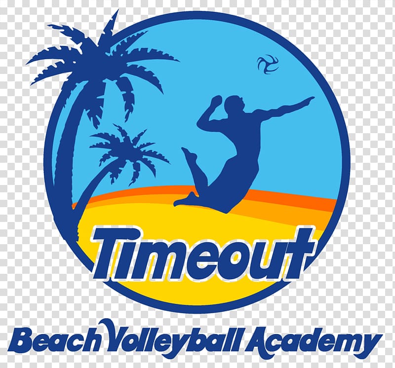 Logo Timeout Beach Volleyball Academy, Master transparent background PNG clipart
