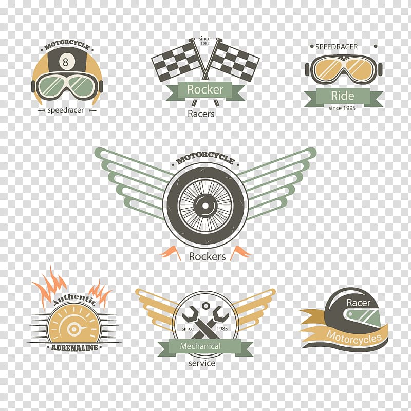 Motorcycle helmet Motorcycle components Badge, car LOGO transparent background PNG clipart
