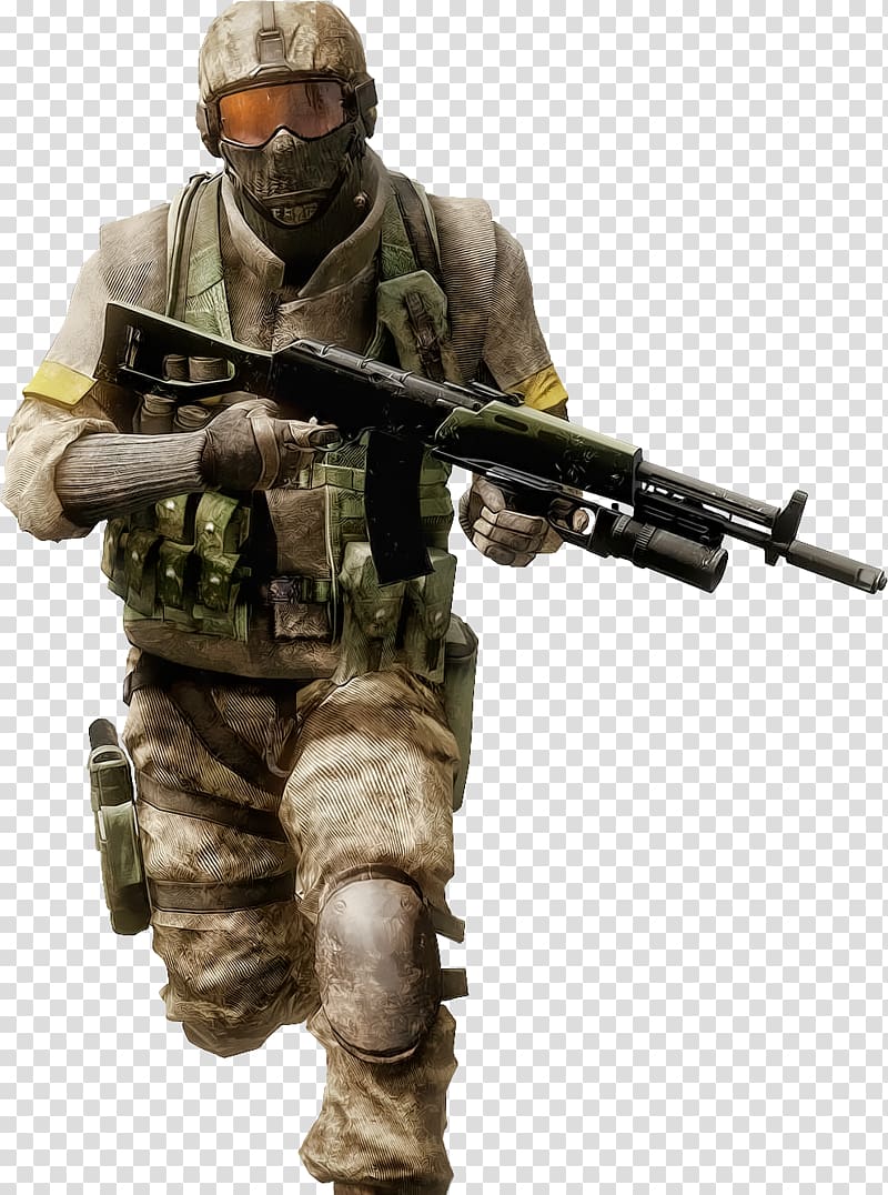 Battlefield: Bad Company 2: Vietnam Battlefield 3 Battlefield 1, soldiers transparent background PNG clipart