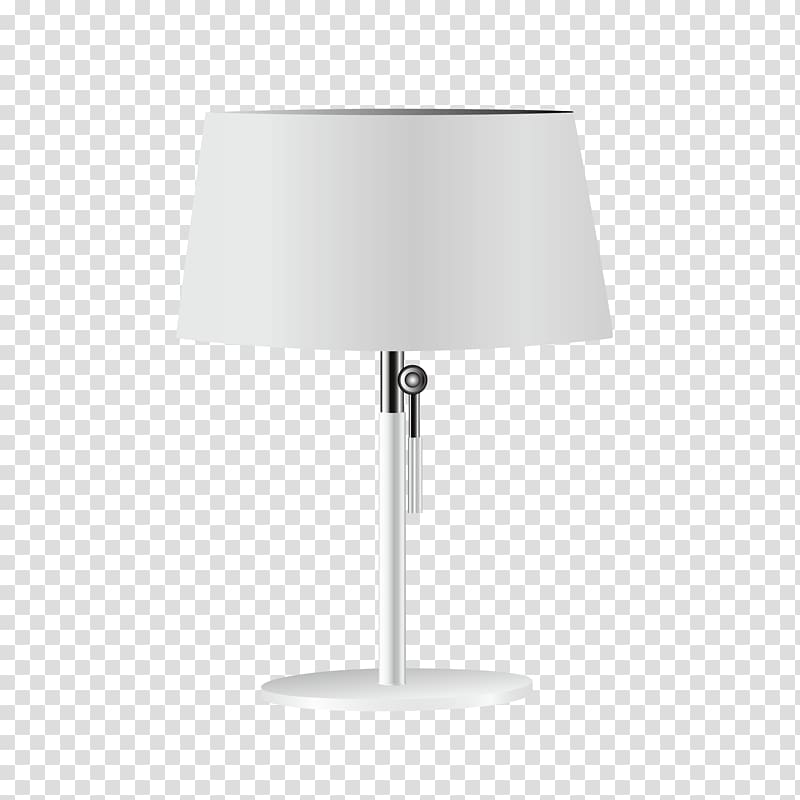 White Black Angle Pattern, White table lamp transparent background PNG clipart