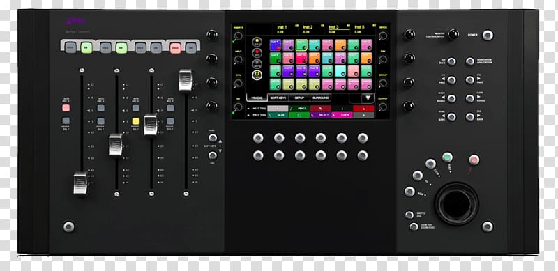 Audio control surface Audio mixing Avid Pro Tools Digital audio workstation, others transparent background PNG clipart