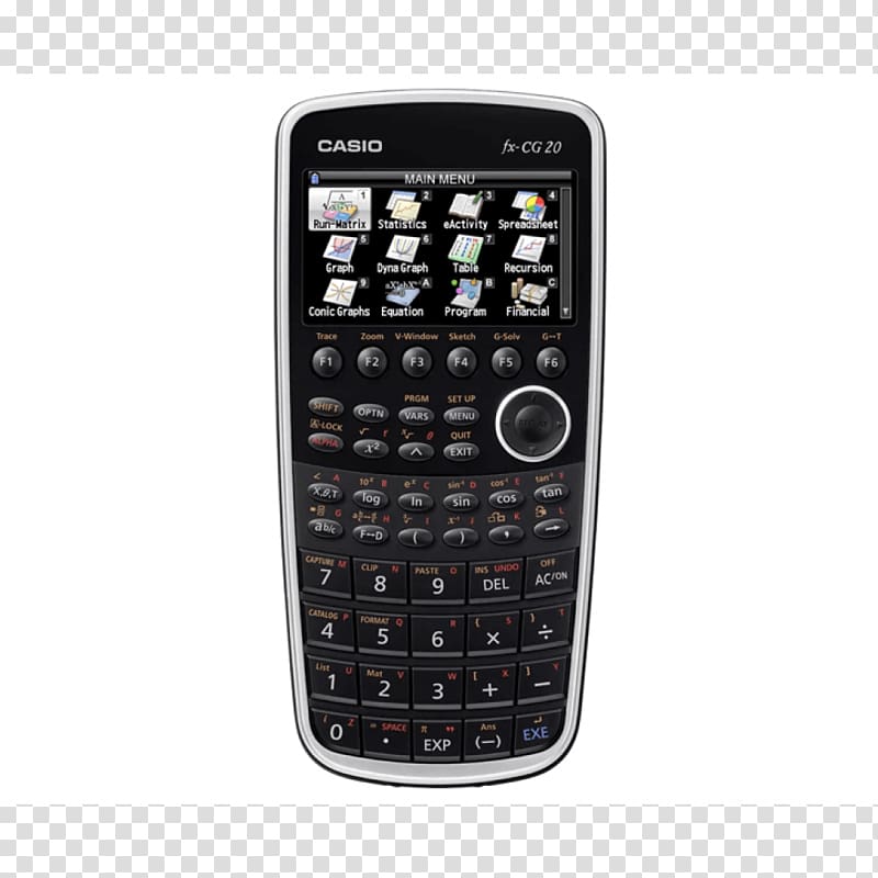 Graphing calculator Casio 9860 series Casio graphic calculators, calculator transparent background PNG clipart