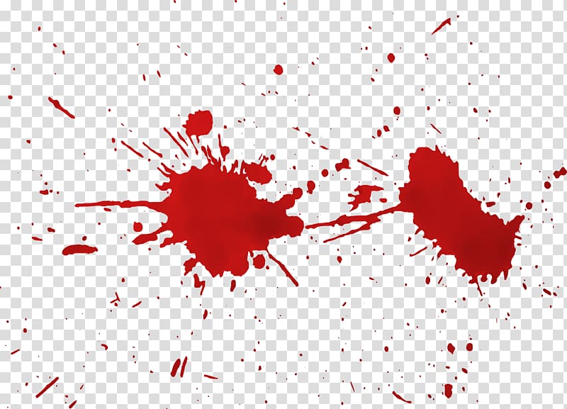blood splat , Ab ovo Blood, Spray the blood transparent background PNG clipart