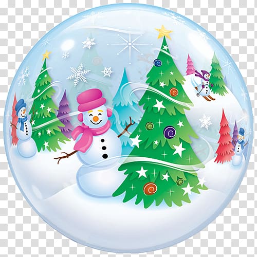 Toy balloon Christmas Snowman Party, price bubble transparent background PNG clipart