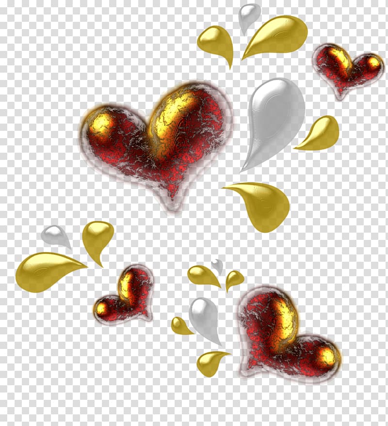 Drawing Body Jewellery Skunk, HEARTS transparent background PNG clipart
