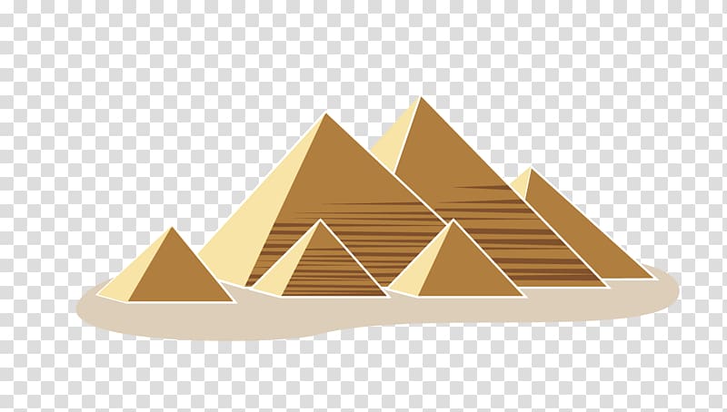 Egyptian pyramids Icon, Egyptian Pyramids transparent background PNG clipart