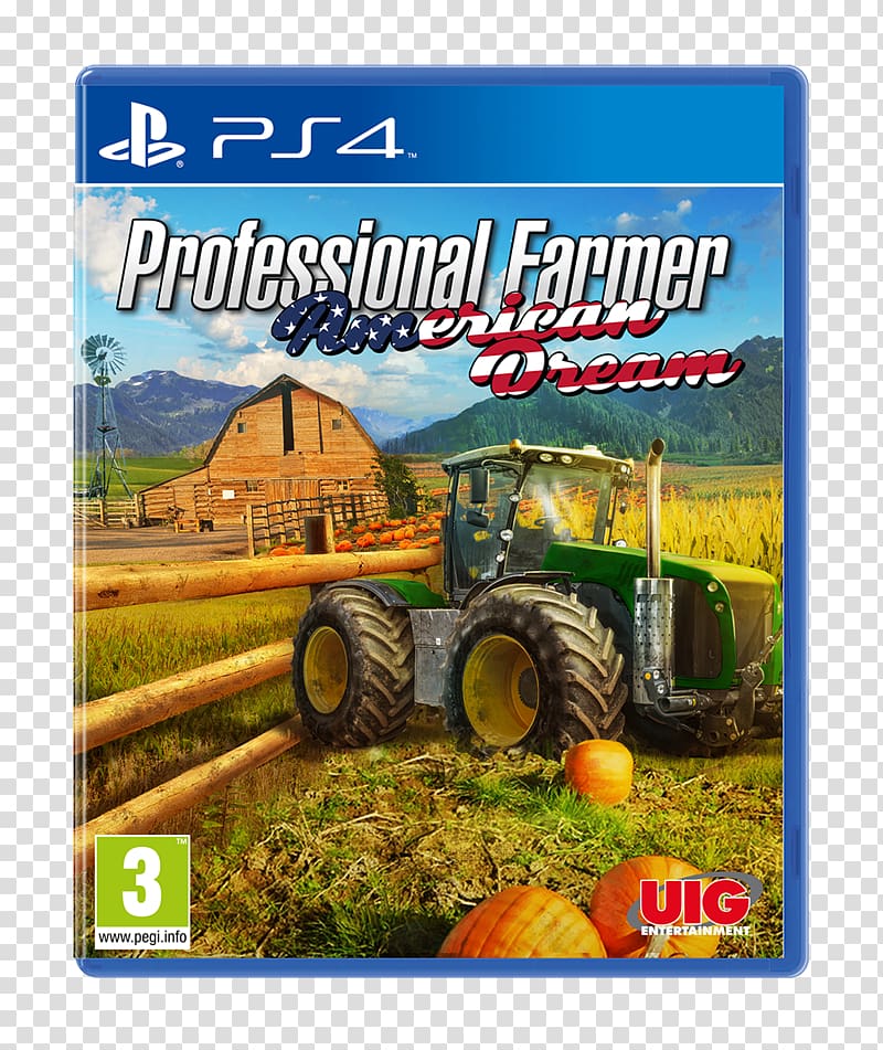 Professional Farmer: American Dream Professional Farmer 2017 Nintendo Switch PlayStation 4 Farming Simulator, Farming Simulator transparent background PNG clipart