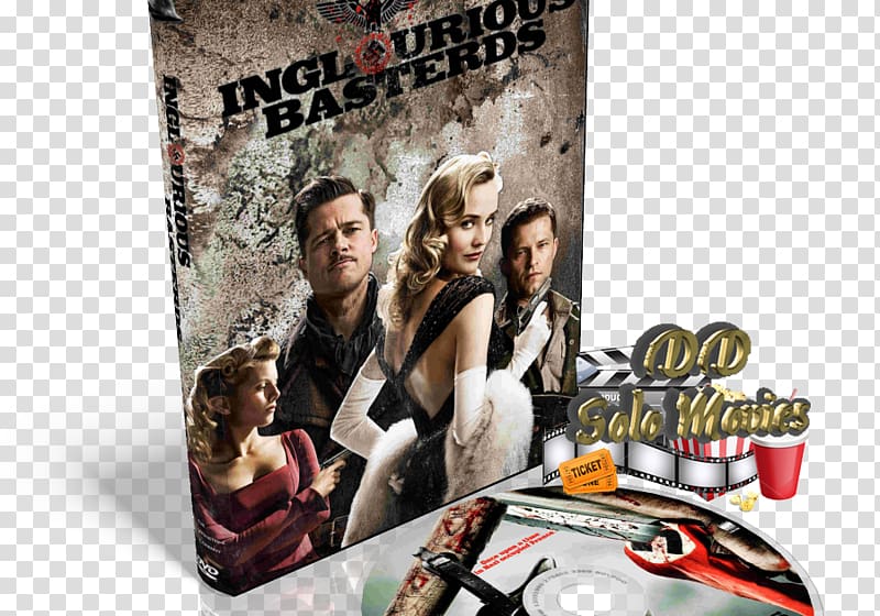 Advertising Poster Brand Film Inglourious Basterds, michael fassbender transparent background PNG clipart
