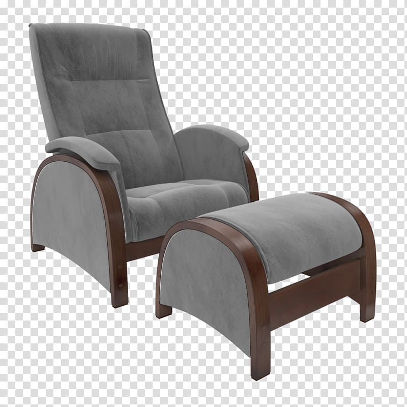 Club chair Loveseat Recliner Foot Rests, chair transparent background PNG clipart