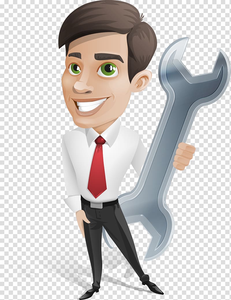 Character Business Cartoon, Finance Businessman material transparent background PNG clipart