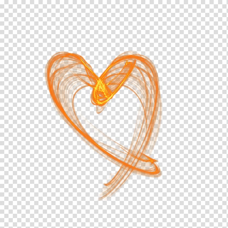 Light Transparency and translucency , Taobao heart-shaped line light effect transparent background PNG clipart