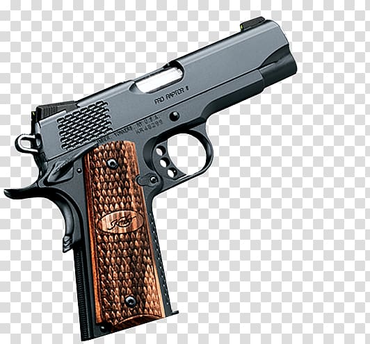 Kimber Manufacturing Kimber Custom .45 ACP Automatic Colt Pistol Firearm, .45 ACP transparent background PNG clipart