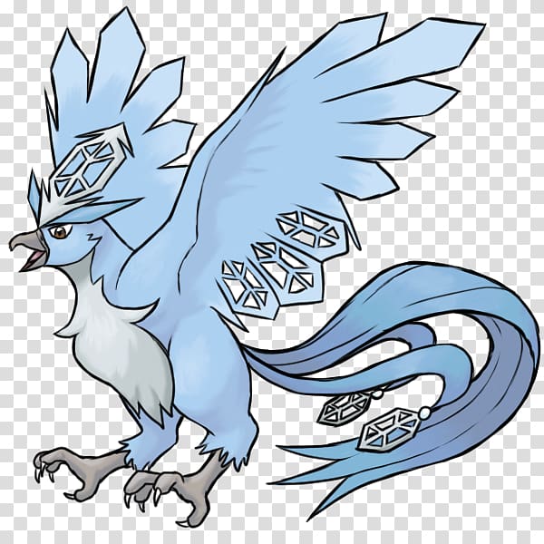 Shiny Articuno in Pokémon Leaf Green 