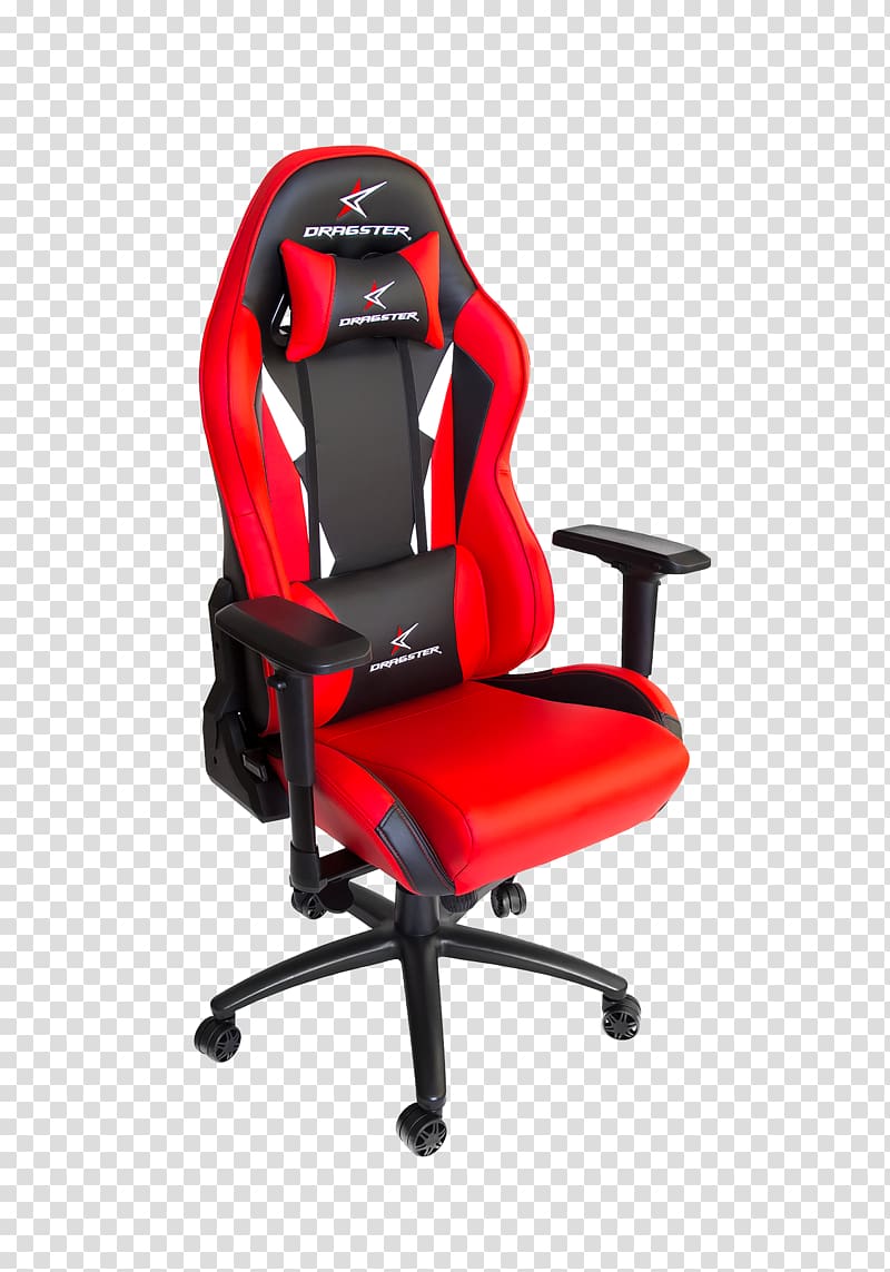 Gaming chair TT eSports Black Furniture Game Seat, chair transparent background PNG clipart