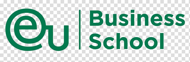 EU Business School Logo Brand, Business transparent background PNG clipart