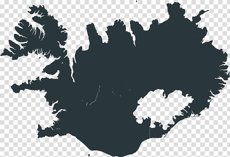 Vatnajökull Reykjavik Map, iceland attractions map transparent background PNG clipart