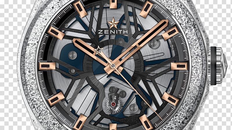 Zenith Le Locle Mechanical watch Movement, mechanical transparent background PNG clipart