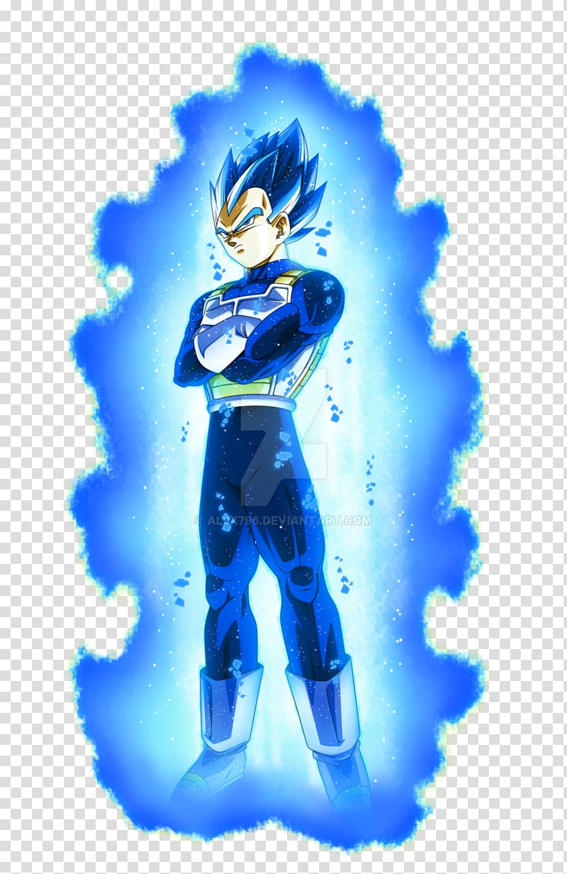 Super Saiyan Blue Goku Universal Survival Aura transparent