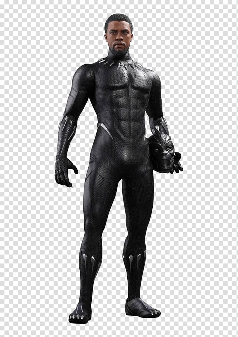 Black Panther Hot Toys Limited Action & Toy Figures Erik Killmonger, others transparent background PNG clipart