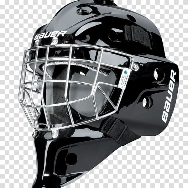 National Hockey League Goaltender mask Bauer Hockey Ice hockey equipment, hockey transparent background PNG clipart