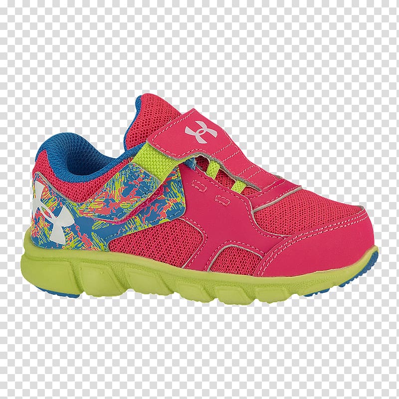 Sneakers Skate shoe Under Armour Toddler Girls Thrill AC Shoes, Yellow/White, baby girl shoes transparent background PNG clipart