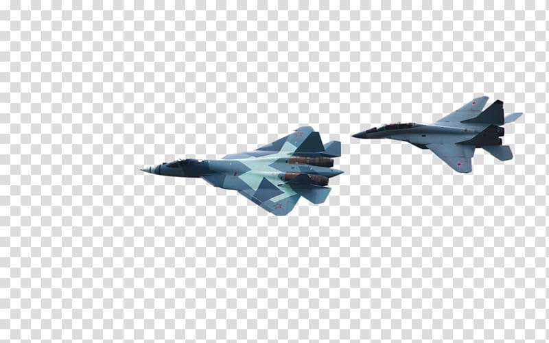 Sukhoi PAK FA KAI T-50 Golden Eagle Mikoyan MiG-29 Mikoyan MiG-35 Airplane, airplane transparent background PNG clipart