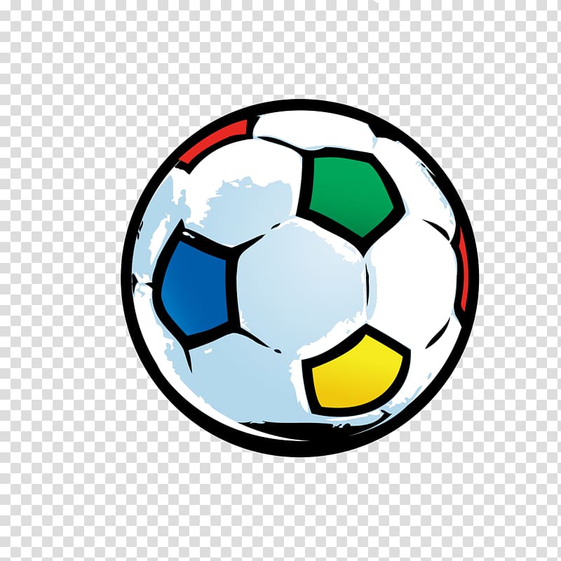 multicolored soccer ball illustration, 2018 FIFA World Cup Chinese Super League Football China League One China League Two, Cartoon rotation of the World Cup soccer material transparent background PNG clipart