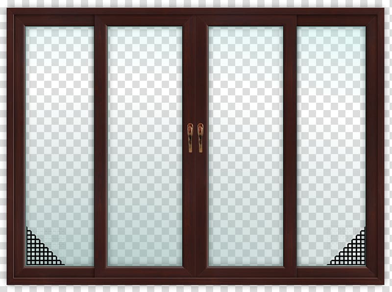 Window Blinds & Shades Sliding glass door Stained glass, window transparent background PNG clipart