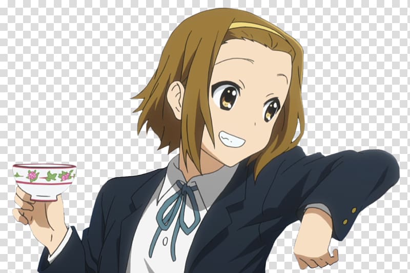 Anime Mangaka Azusa Nakano K-On!, Anime transparent background PNG clipart