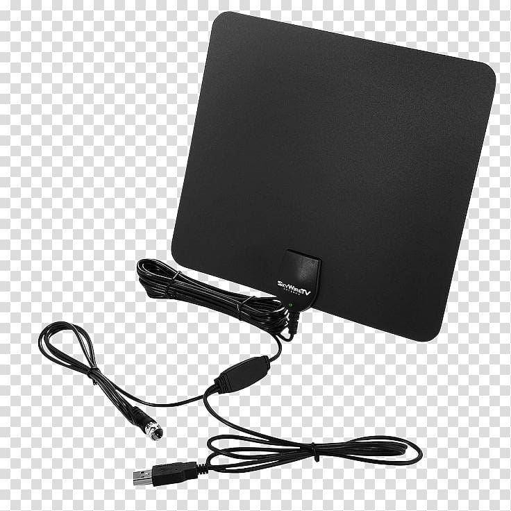 Aerials Television antenna Cable television High-definition television, tv antenna transparent background PNG clipart