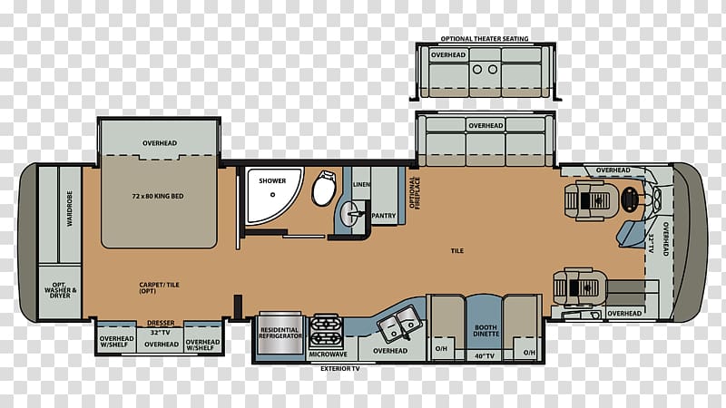 Floor plan Campervans Winnebago Industries Television Forest River, class of 2018 transparent background PNG clipart