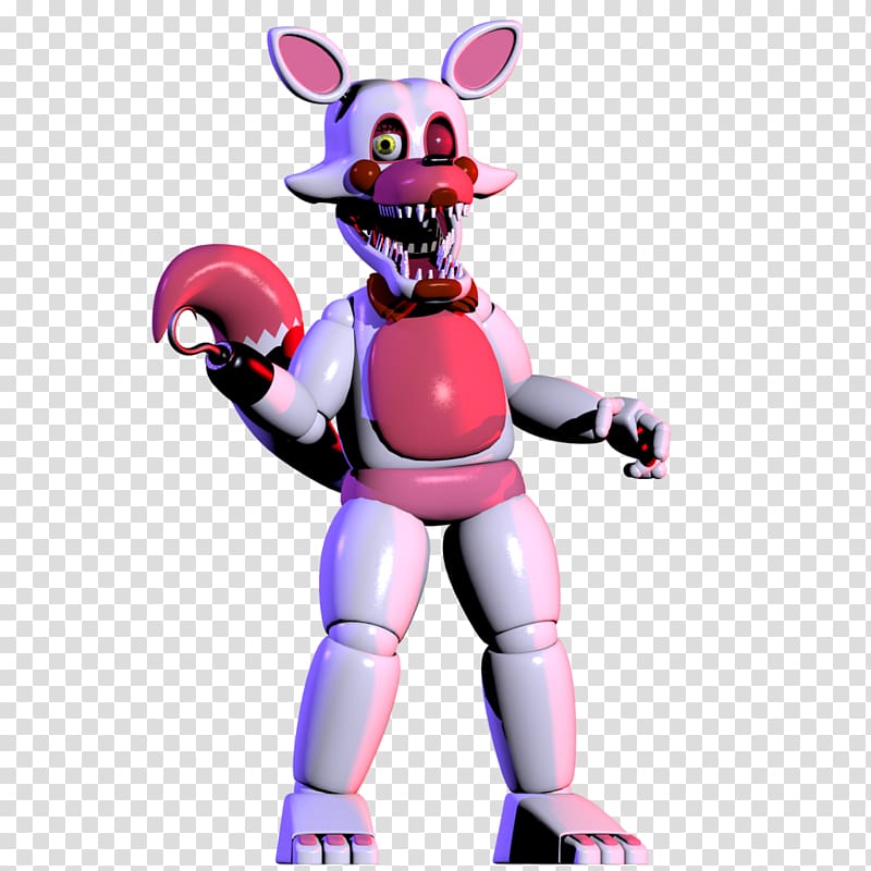 Five Nights at Freddy\'s 2 Mangle , fixed transparent background PNG clipart
