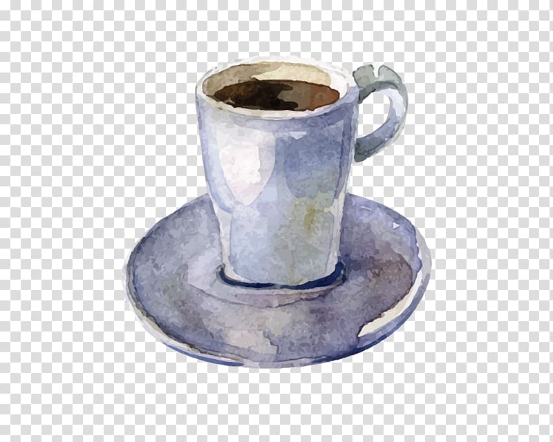 Coffee Tea, Oil cups transparent background PNG clipart