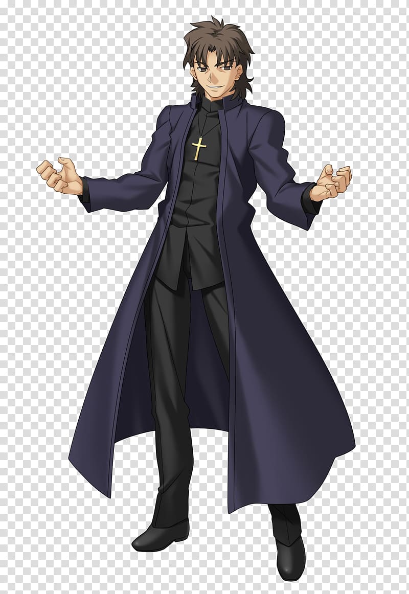 Fate/Zero Fate/stay night Kirei Kotomine Cosplay Costume, priest transparent background PNG clipart