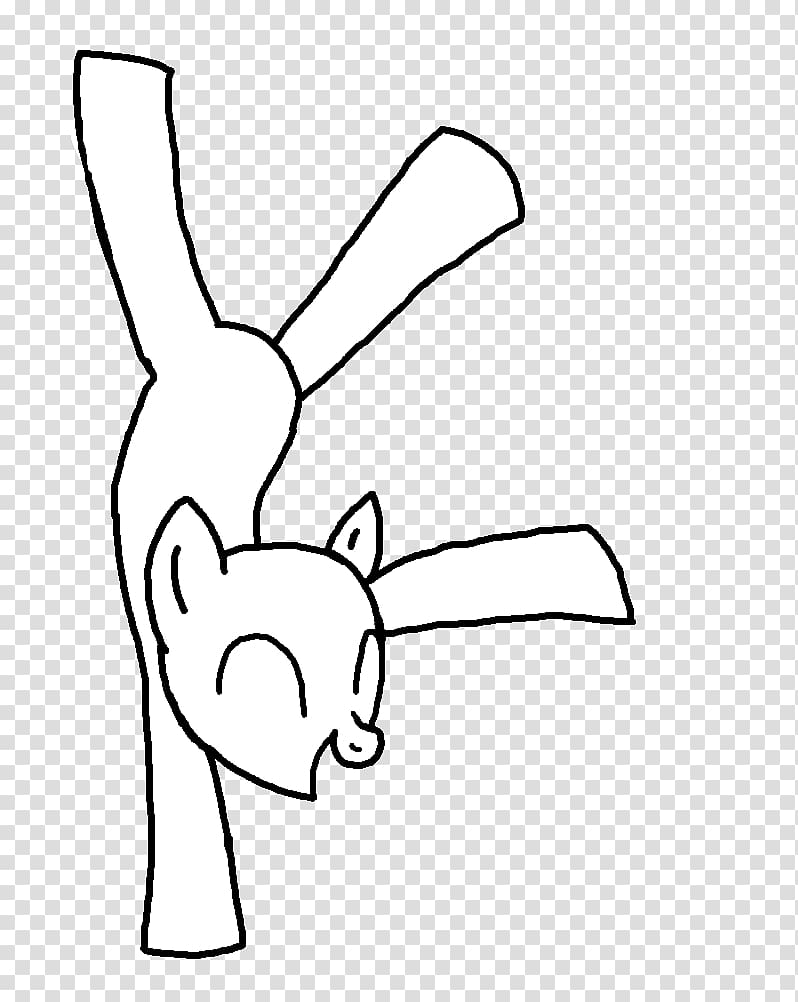 Domestic rabbit Hare Drawing Line art , handstand transparent background PNG clipart