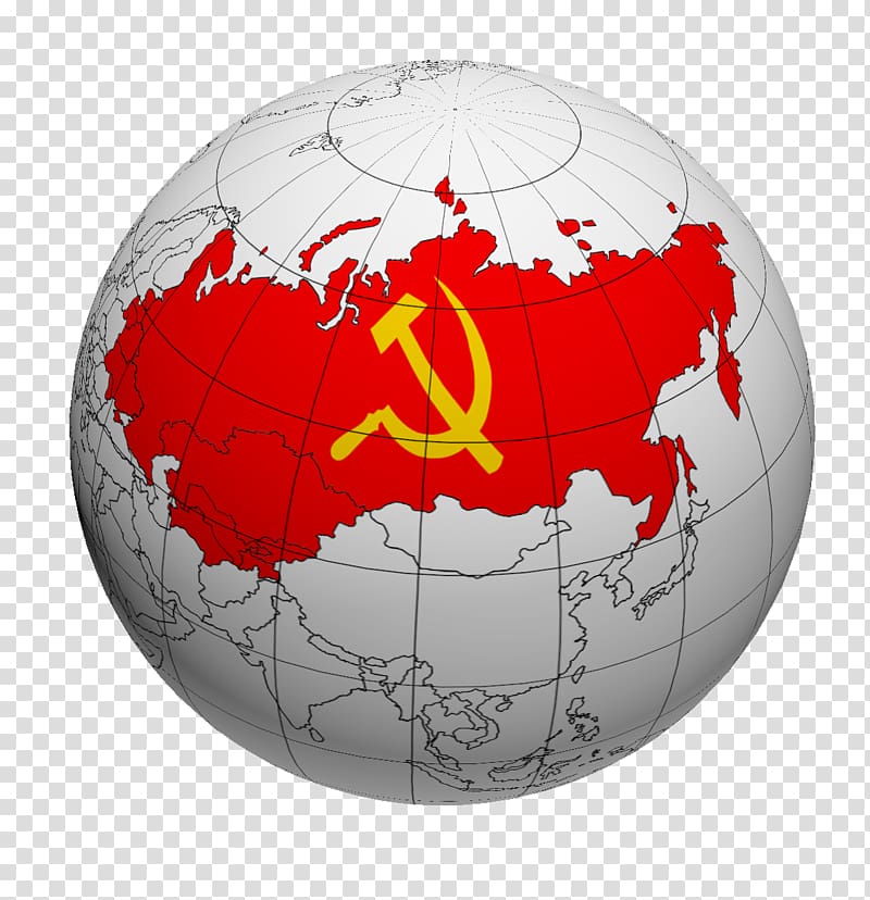 Soviet Union Russia Globe World map, soviet union transparent background PNG clipart