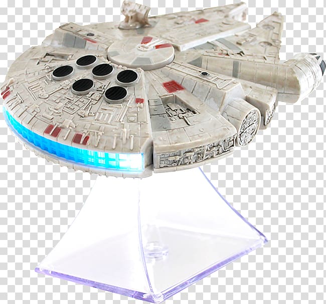 Star Wars: TIE Fighter Millennium Falcon Loudspeaker iHome Star Wars Hero Star Ship, Millennium Falcon transparent background PNG clipart