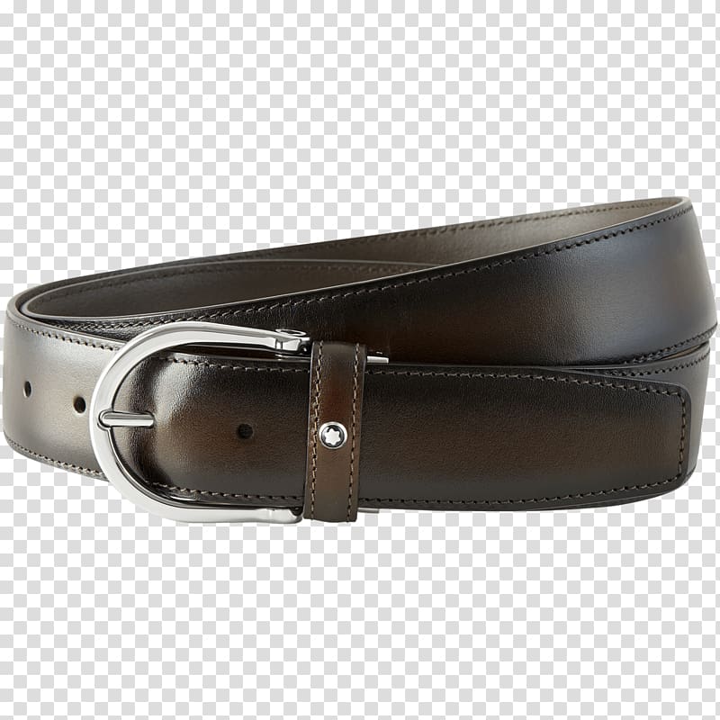 Montblanc Belt Leather Strap Meisterstück, belt transparent background PNG clipart