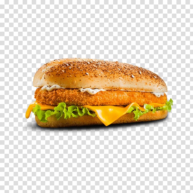 Salmon burger Hamburger Cheeseburger Fast food Breakfast sandwich, Menu transparent background PNG clipart