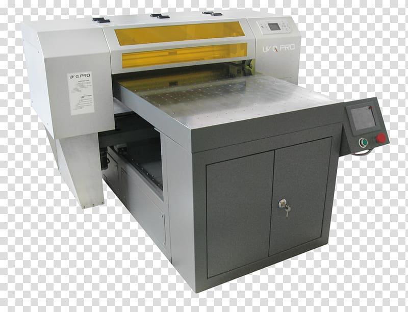 Flatbed digital printer LED printer Digital printing Manufacturing, printer transparent background PNG clipart