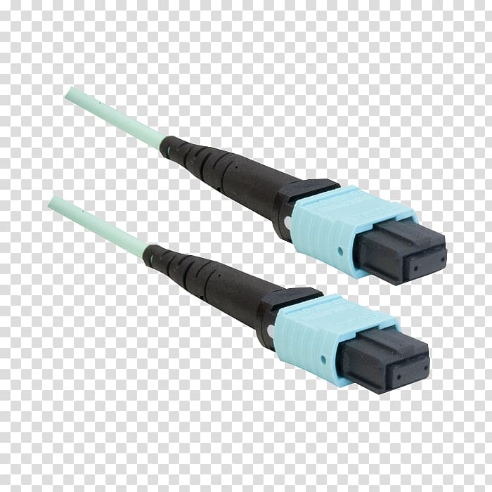 Multi-mode optical fiber Optical fiber cable 100 Gigabit Ethernet Electrical cable, audio multicore cable transparent background PNG clipart