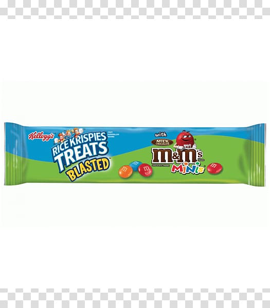 Rice Krispies Treats Breakfast cereal Mars Snackfood M&M\'s Minis Milk Chocolate Candies, Rice Krispies transparent background PNG clipart