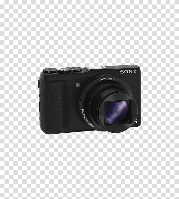 Sony Cyber-shot DSC-HX400V Sony Cyber-shot DSC-HX90V Sony Cyber-shot DSC-H400 Point-and-shoot camera, Camera transparent background PNG clipart