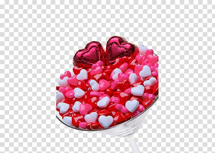 Candy Heart Valentine\'s Day Gift, Heart-shaped candy transparent background PNG clipart