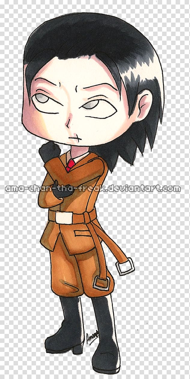 Sergei Dragunov Tekken 6 Lee Chaolan Chibi Fan art, Chibi transparent background PNG clipart