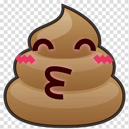 Pile of Poo emoji Face with Tears of Joy emoji Feces Smile, Emoji transparent background PNG clipart